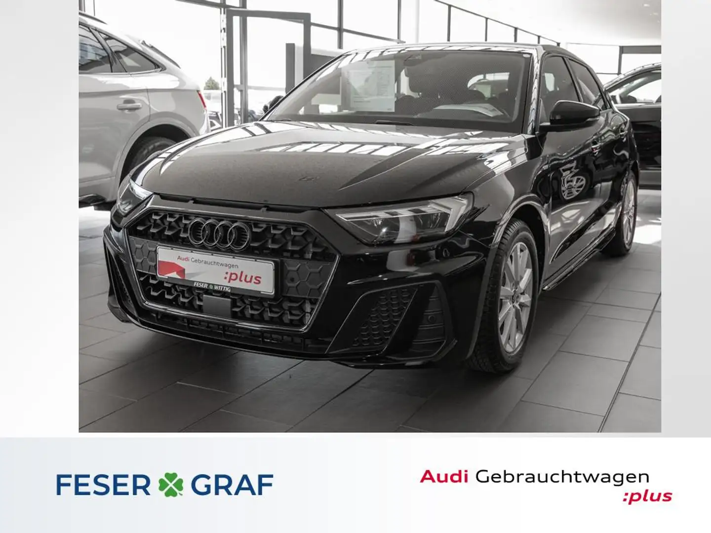 Audi A1 Sportback 30 TFSI S-line Stronic,LED,Navi+,Kamera Schwarz - 1