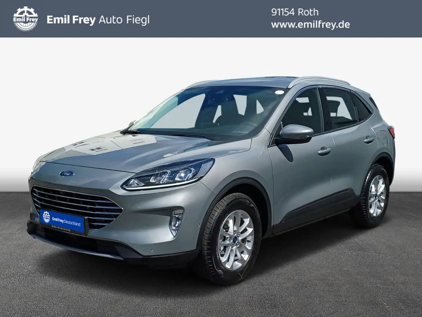 Ford Kuga 2.0 EcoBlue 4x4 Aut. TITANIUM Silber - 1