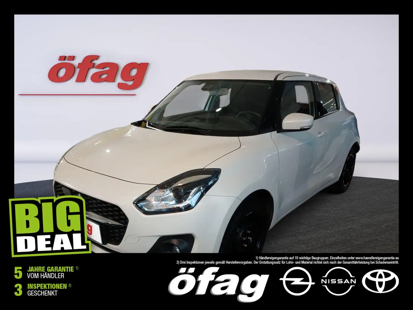 Suzuki Swift 1.2 Hybrid DualJet Flash Weiß - 1
