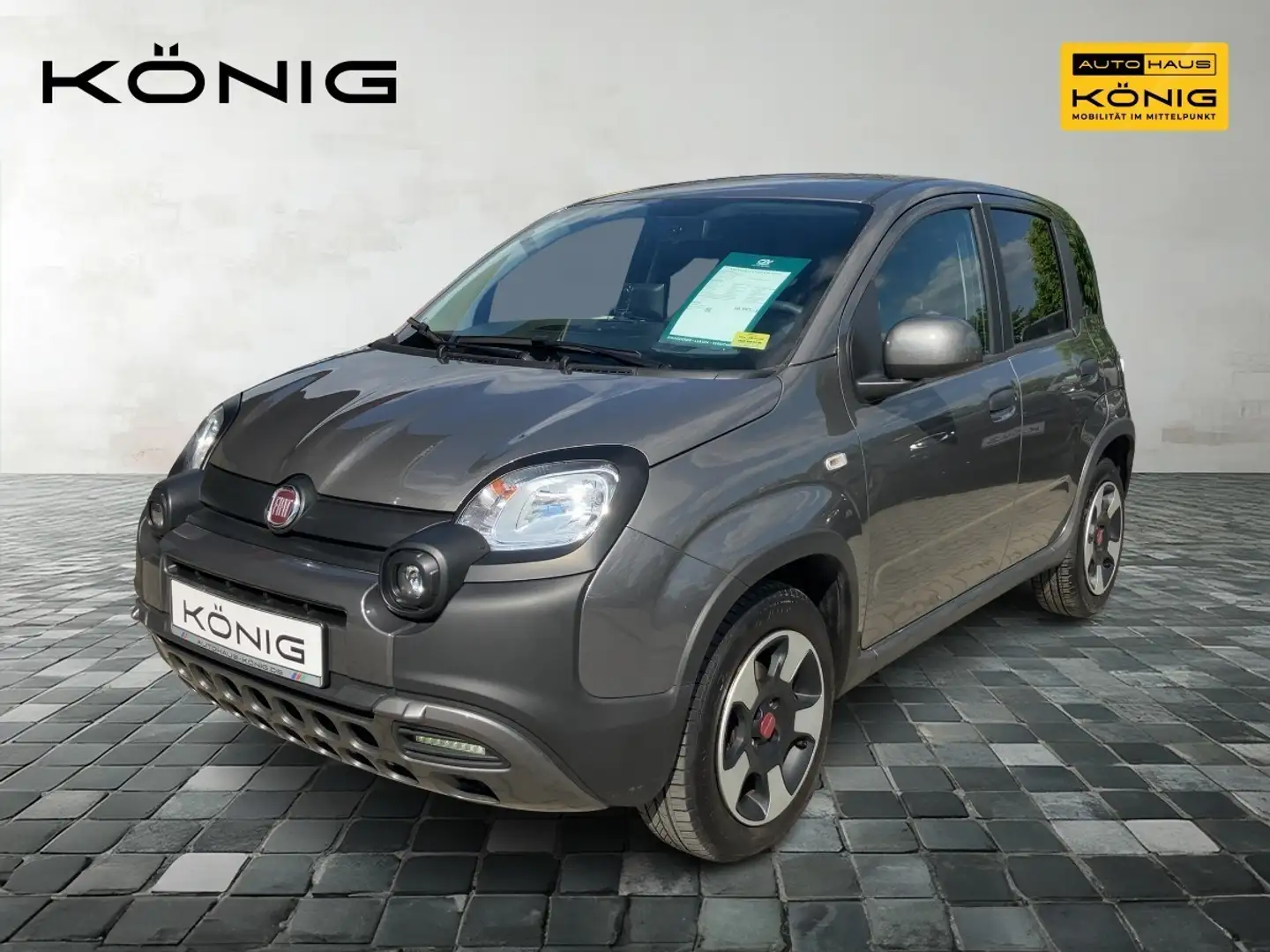 Fiat Panda 1.0 GSE City Cross Klimaanlage Carplay Grau - 1