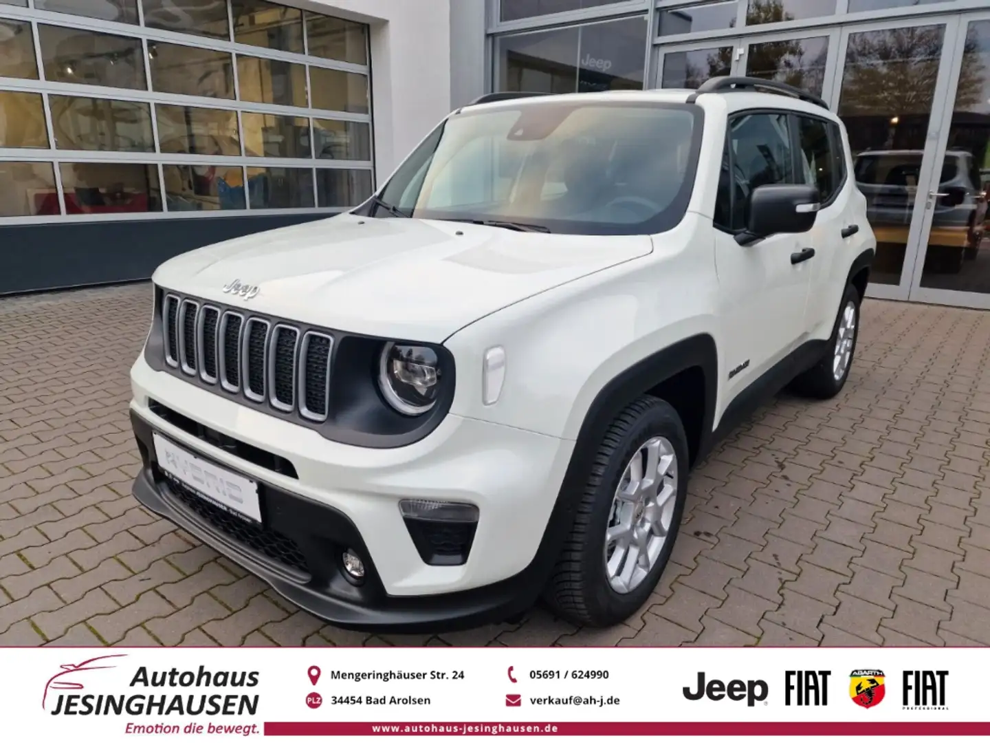 Jeep Renegade e-Hybrid Altitude Tech-Pak. Winter-Pak Navi LED Bl Blanco - 1