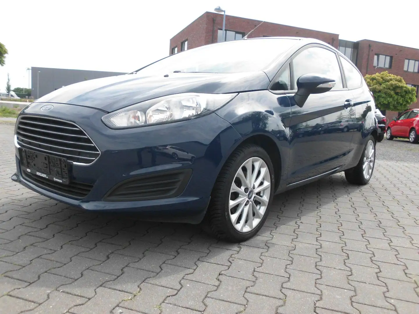 Ford Fiesta 1,25 Trend KLIMA ALU aus 1.Hand Bleu - 2