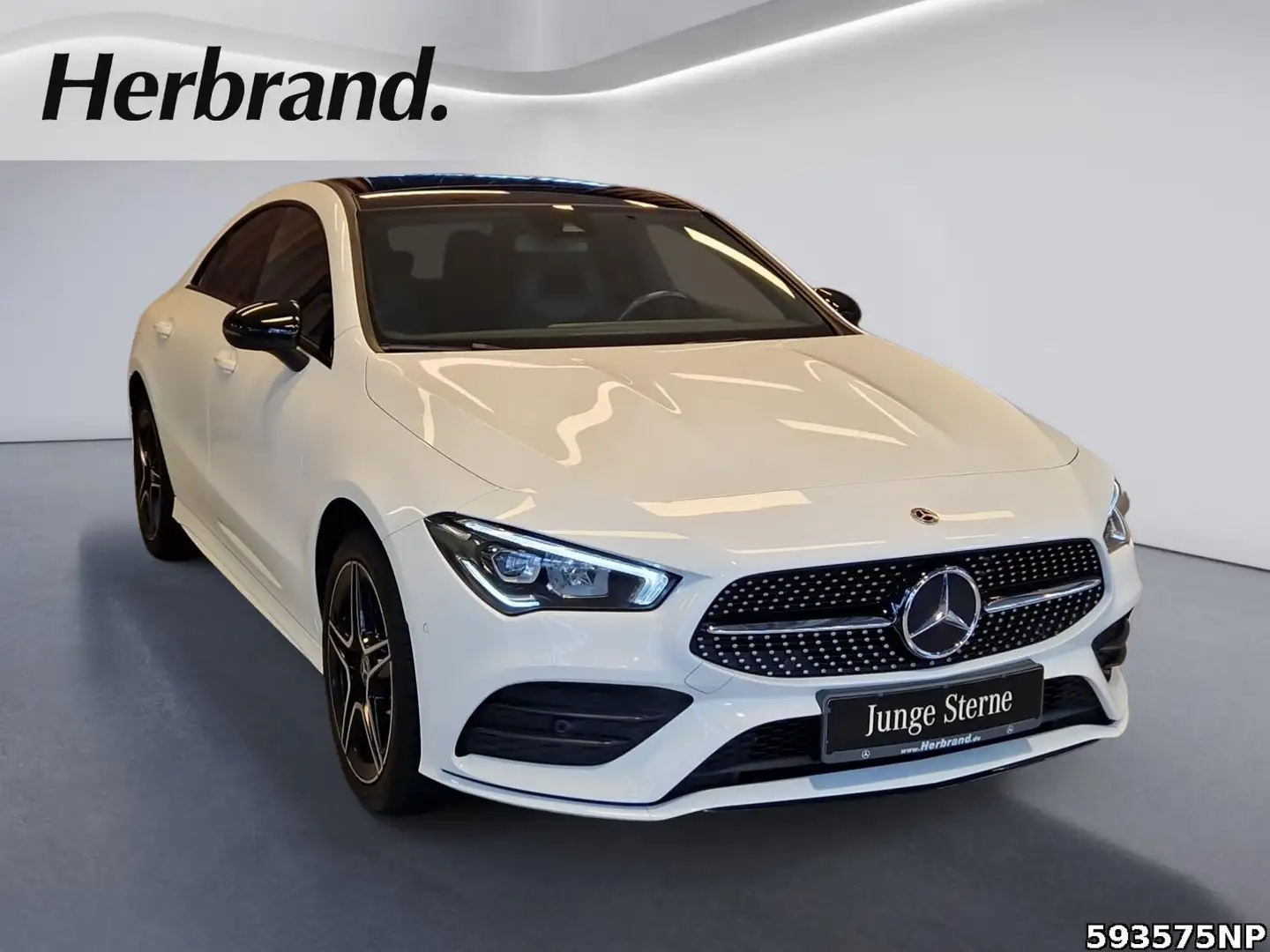 Mercedes-Benz CLA 250 e Coupé AMG Line Panorama Night Kamera Weiß - 2