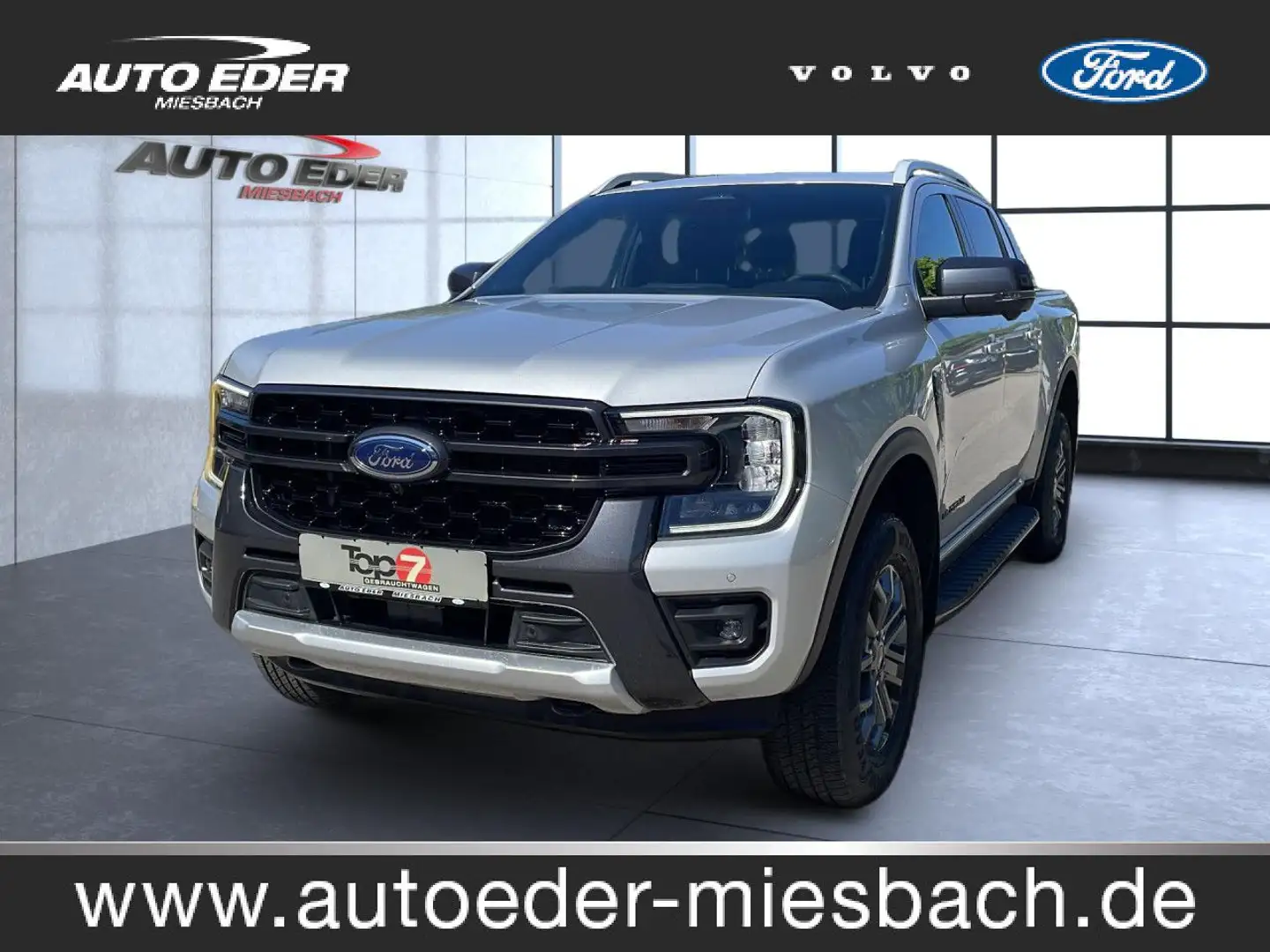 Ford Ranger Wildtrak e-4WD Doppelkabine Bluetooth Navi Argento - 1