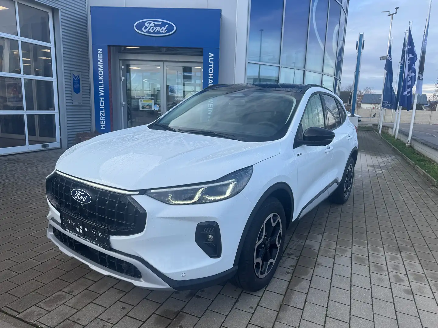 Ford Kuga 2.5 Duratec FHEV Active X Automatik Weiß - 1