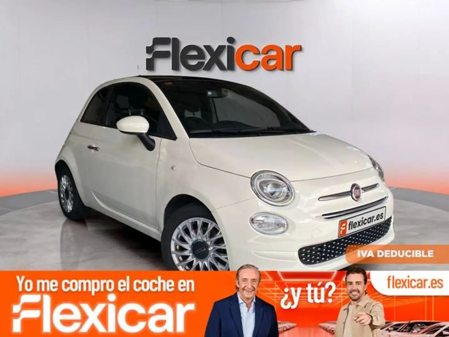 Fiat 500 Lounge 1.0 6v GSE 52KW (70 CV) Blanco - 1