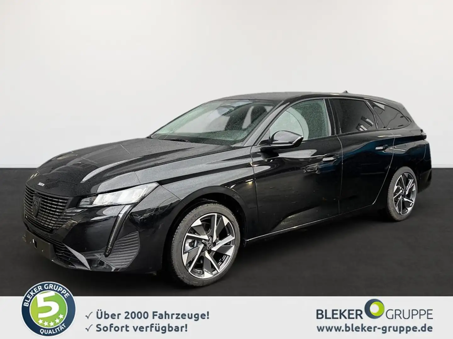 Peugeot 308 SW Allure HYBRID 145 e-DSC6 Zwart - 1