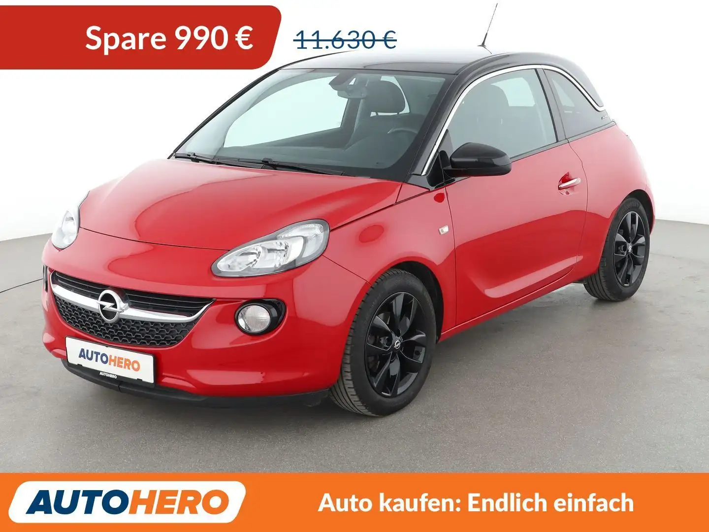 Opel Adam 1.2 120 Jahre*TEMPO*PDC*SHZ*LIM*ALU*KLIMA* Rot - 1