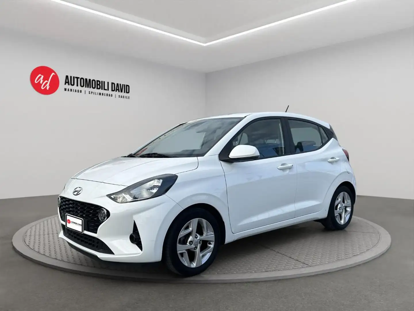Hyundai i10 1.0 GPL Econext Advanced Blanc - 1