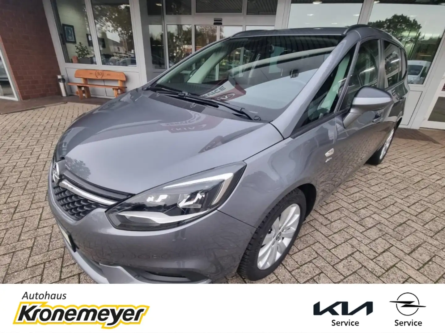 Opel Zafira C ACTIVE 2.0CDTI AHK 7-SITZE RÜCKFAHRKAMERA Navi A Grau - 2