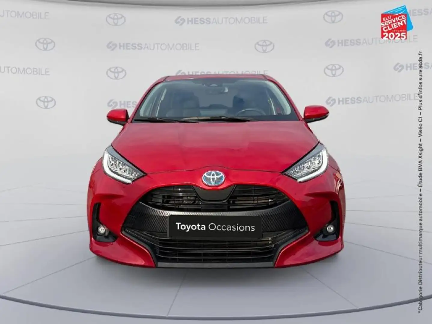 Toyota Yaris 116h Design 5p MY21 Rouge - 2