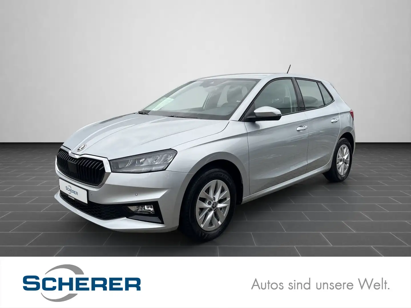 Skoda Fabia 1,0 TSI DSG LED/PDC/Sitzheizung vo./u.v.m. Argent - 1