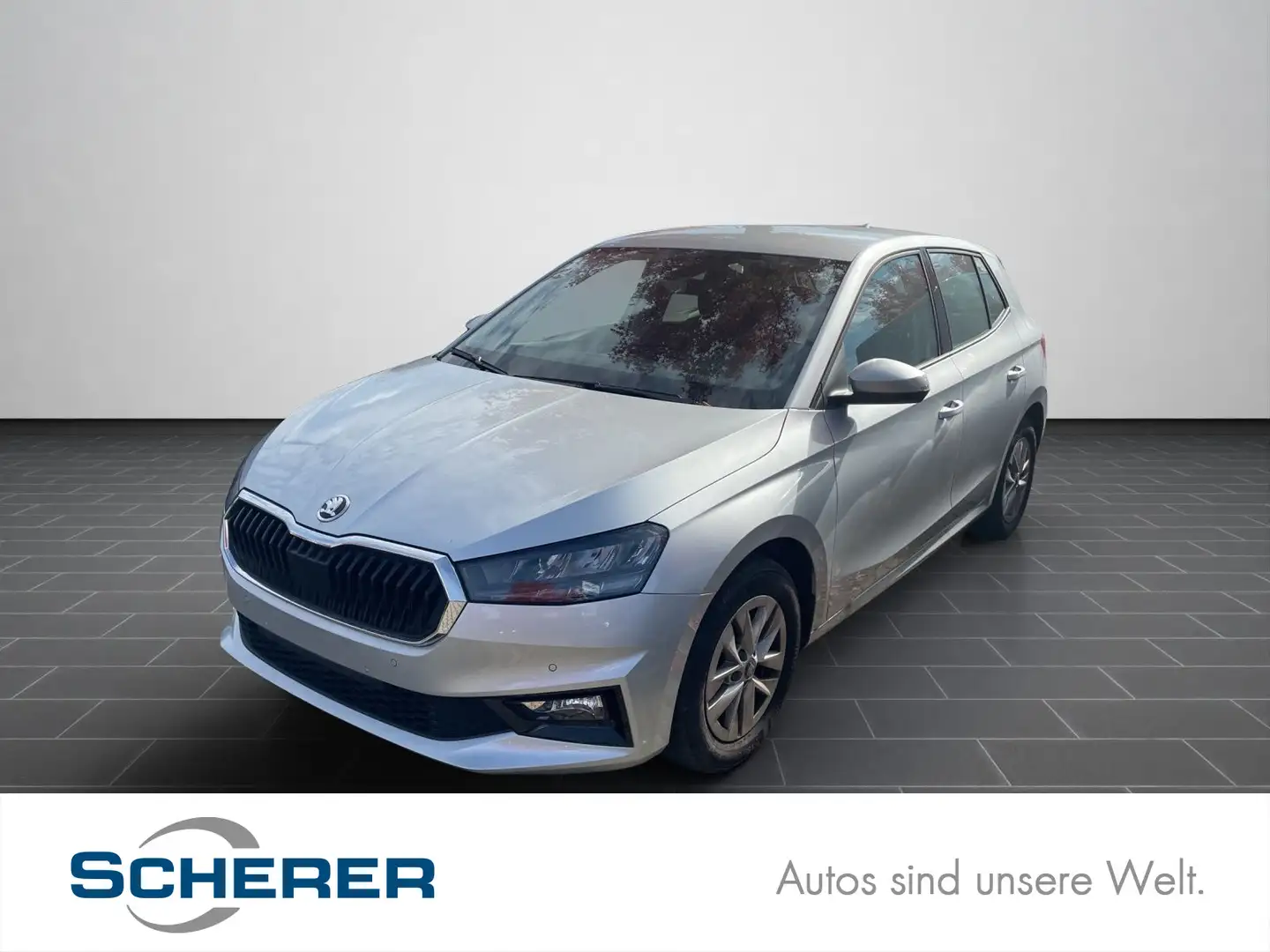 Skoda Fabia 1,0 TSI DSG LED/PDC/Sitzheizung vo./u.v.m. Silber - 1