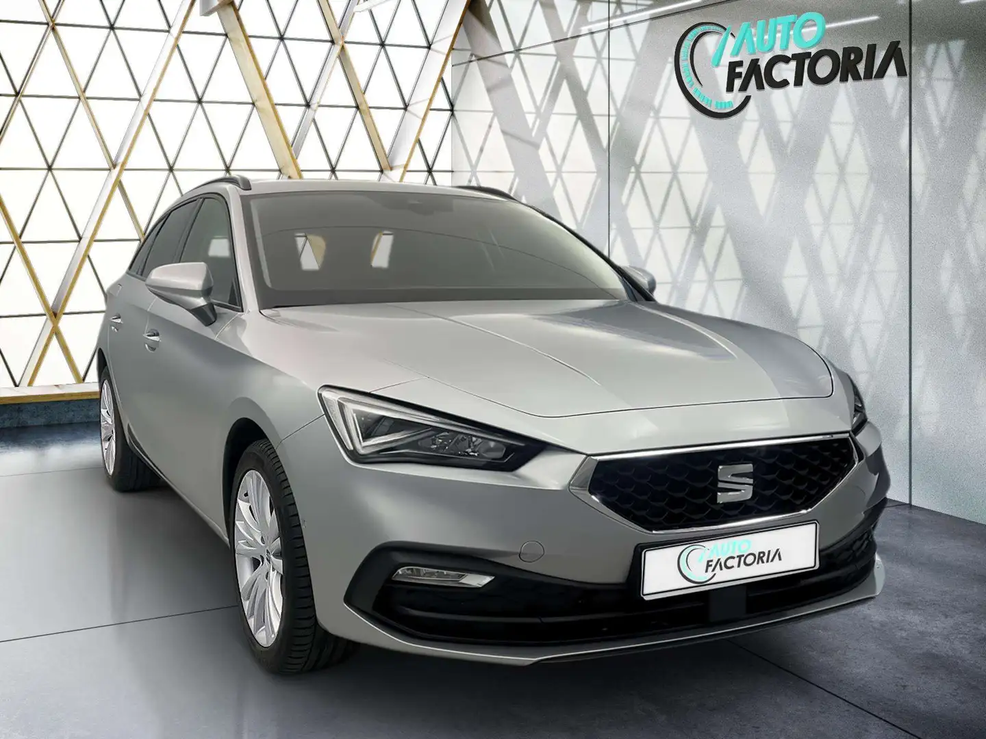 SEAT Leon Break -41% 1.5 eTSI 150 HYB BVA+MIRRORLINK+Opts Argent - 2