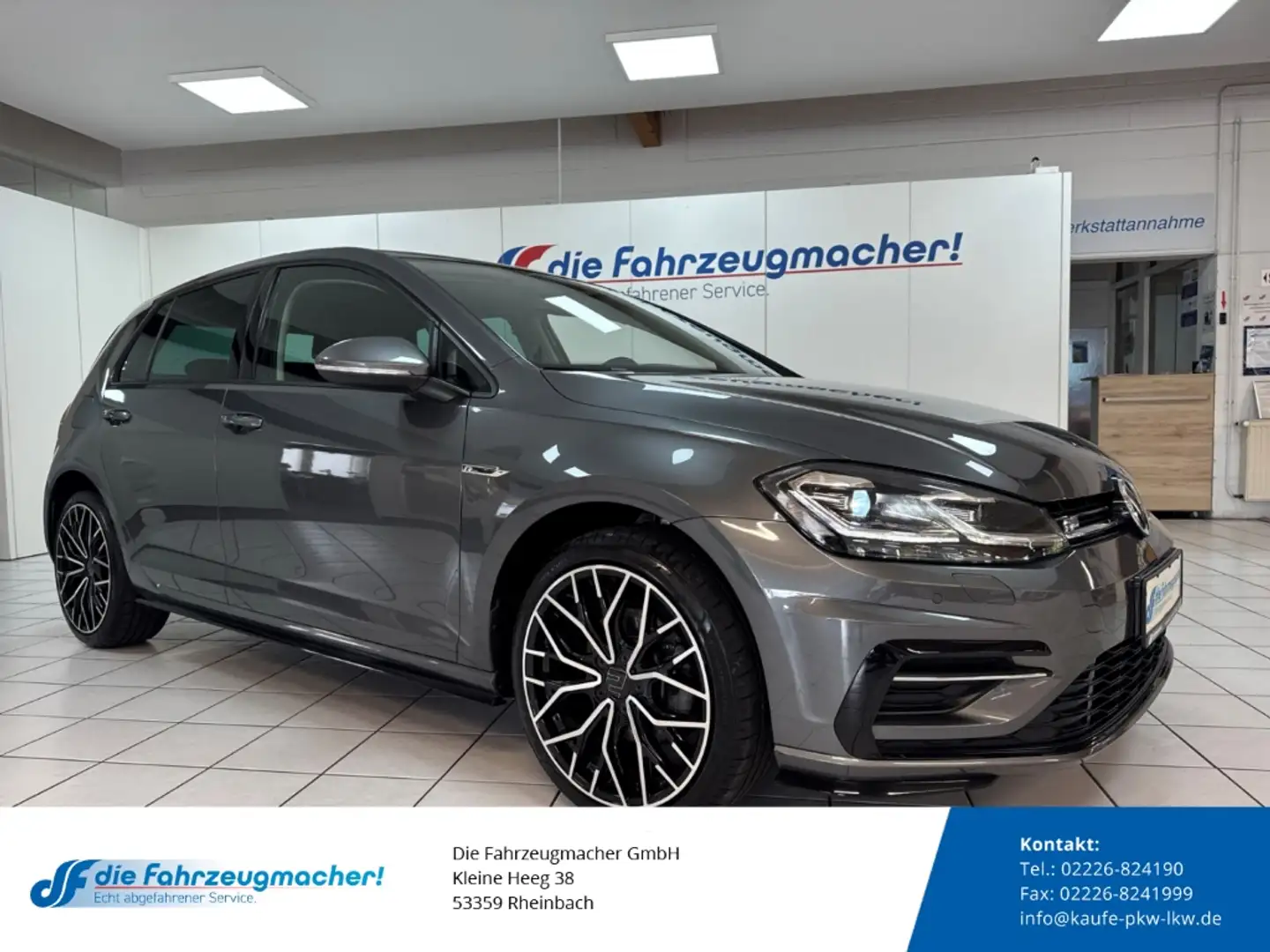 Volkswagen Golf VII Highline R-Line Sportpaket Navi LED ACC Apple Grau - 1