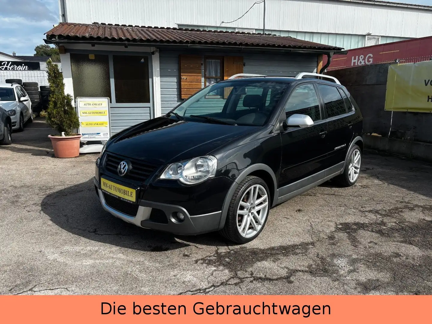 Volkswagen Polo IV CrossPolo-TÜV NEU-TOP ZUSTAND-1HAND Schwarz - 1