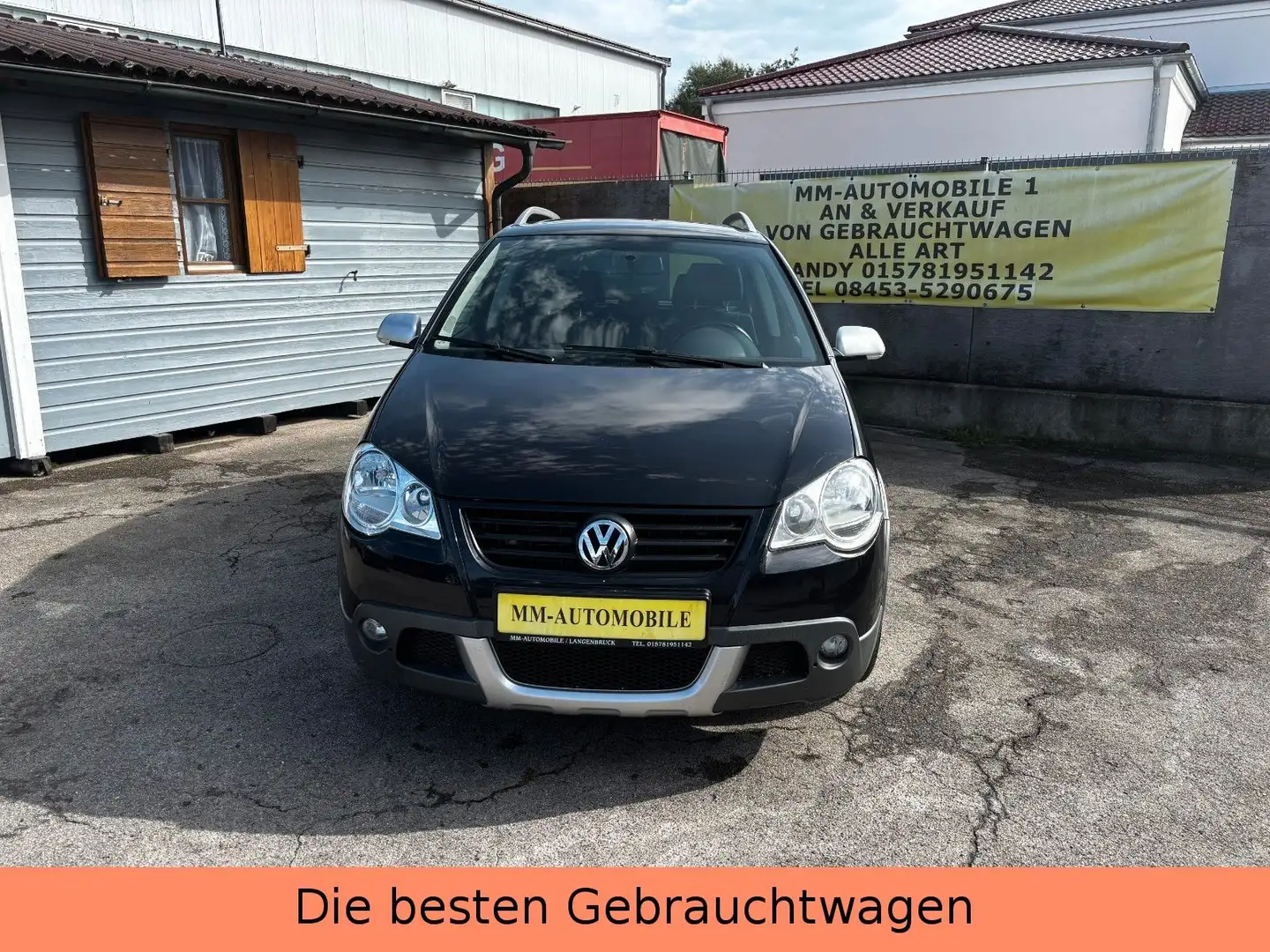 Volkswagen Polo IV CrossPolo-TÜV NEU-TOP ZUSTAND-1HAND Schwarz - 2