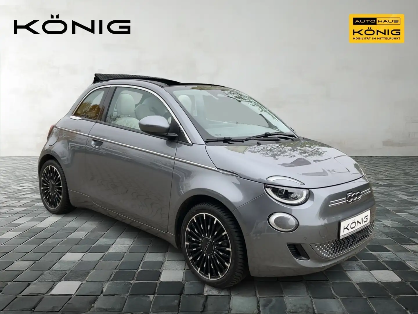 Fiat 500 Cabrio ""la Prima"" Grau - 2