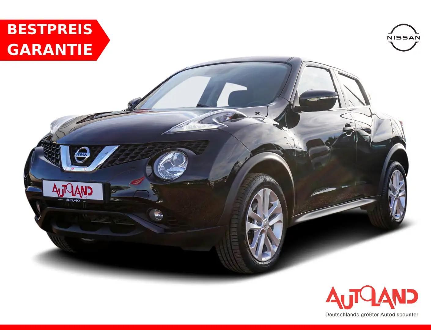 Nissan Juke 1.5 Acenta Navi Tempomat Kamera Klimaaut. Noir - 1