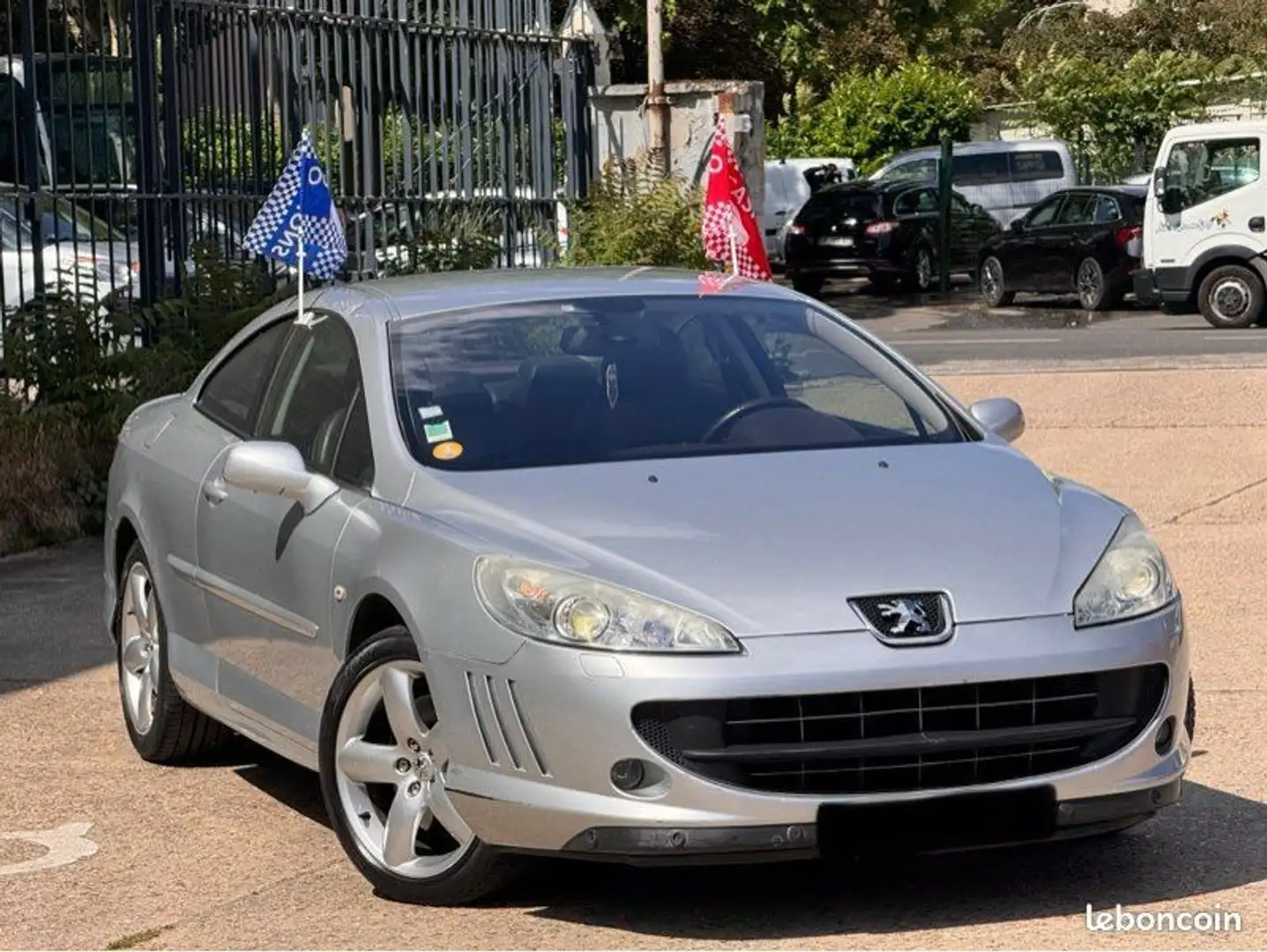 Peugeot 407 Coupé 2.7 HDi V6 204 cv Boîte automatique année 04 Gris - 2