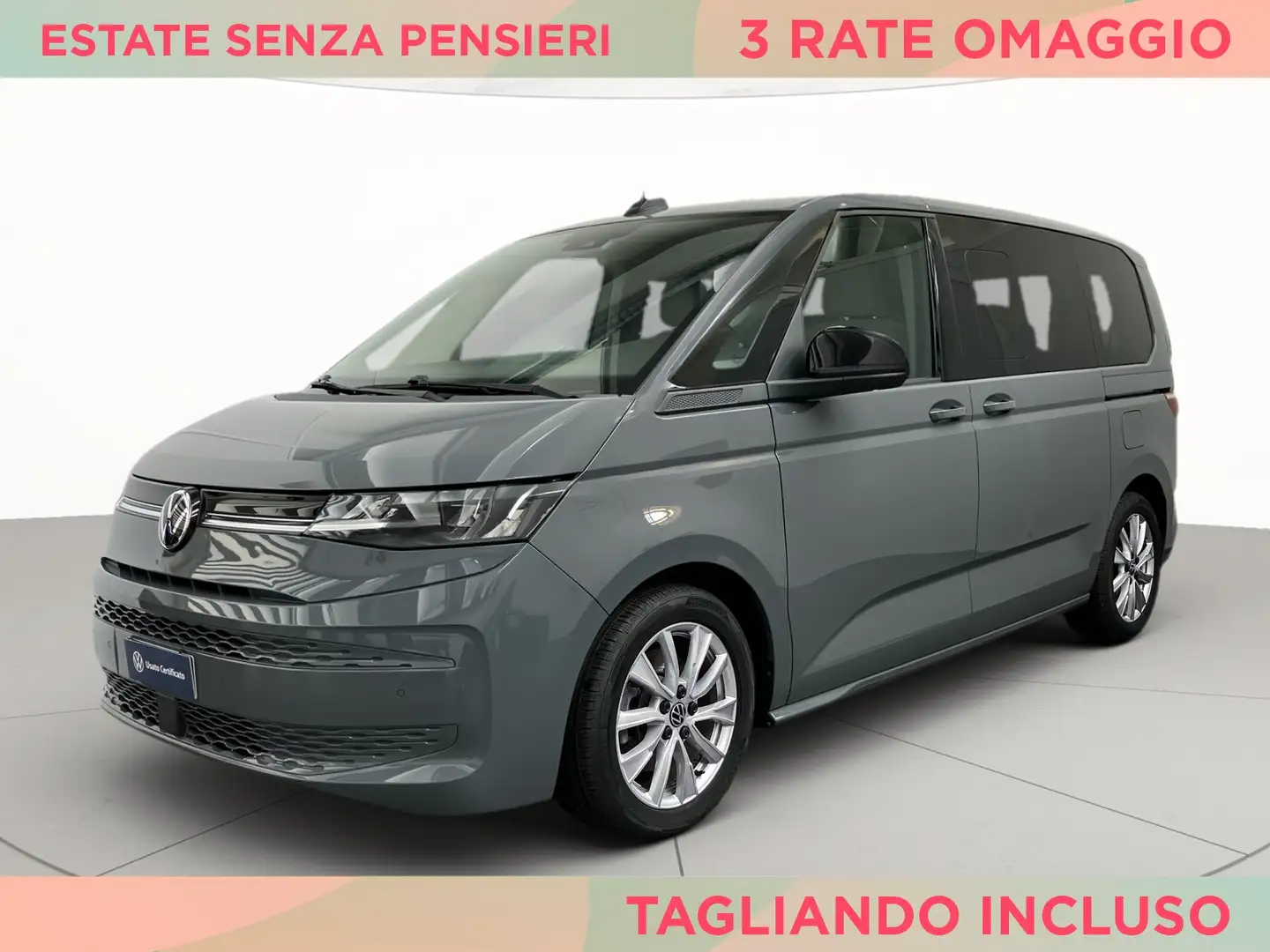 Volkswagen T7 Multivan 1.4 tsi eh life dsg 7p.ti Grigio - 1