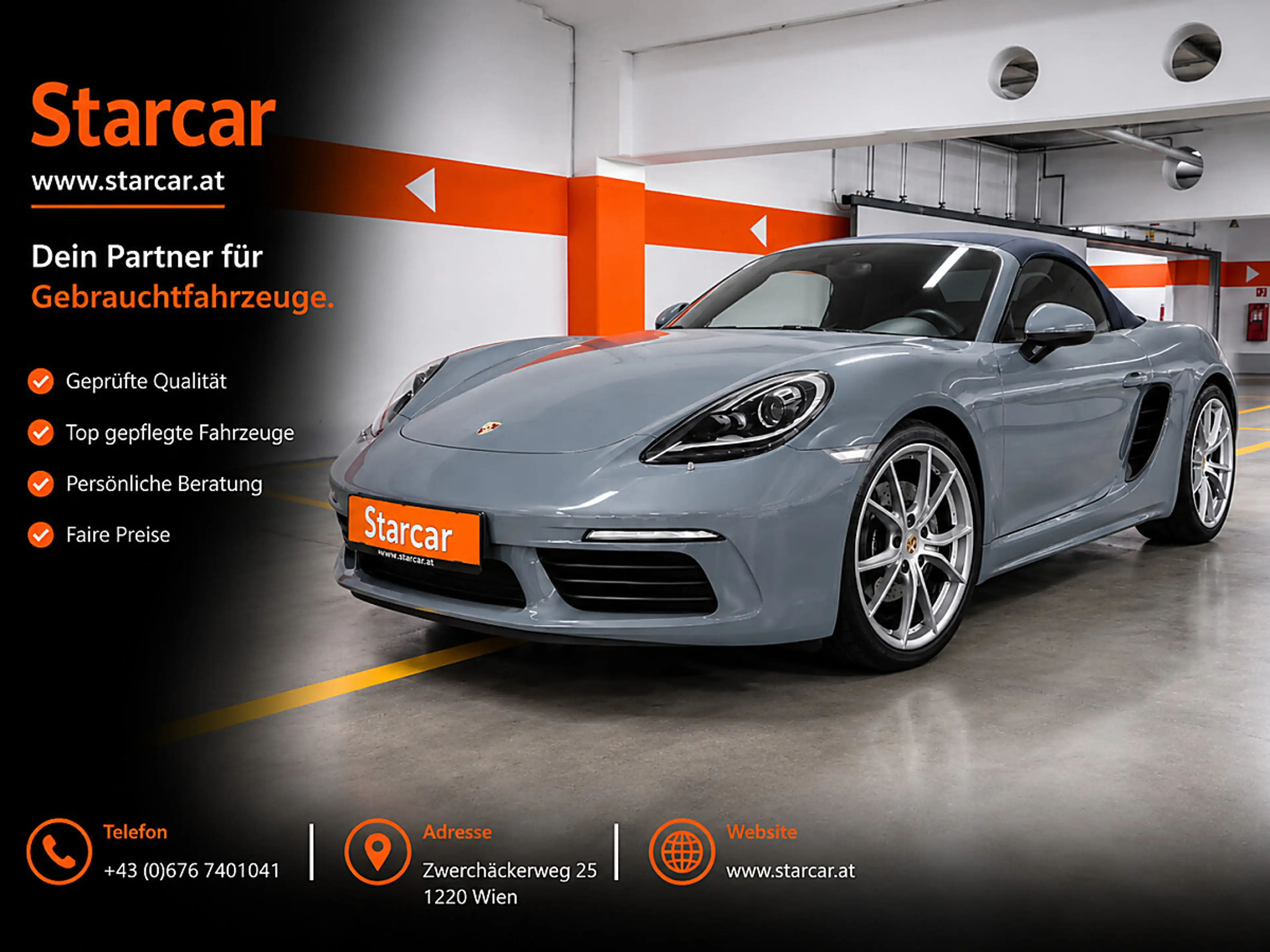 Porsche Boxster 718 Boxster DSG Cabrio *NAVI*TEMPOMAT*