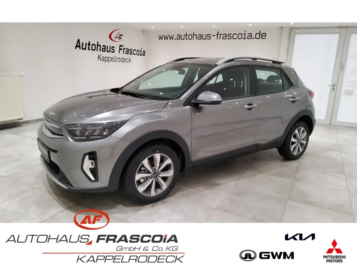 Kia Stonic Vision 1.0 T-GDI (P1) SHZ PDC hi. Klimaautom. Appl Gris - 1