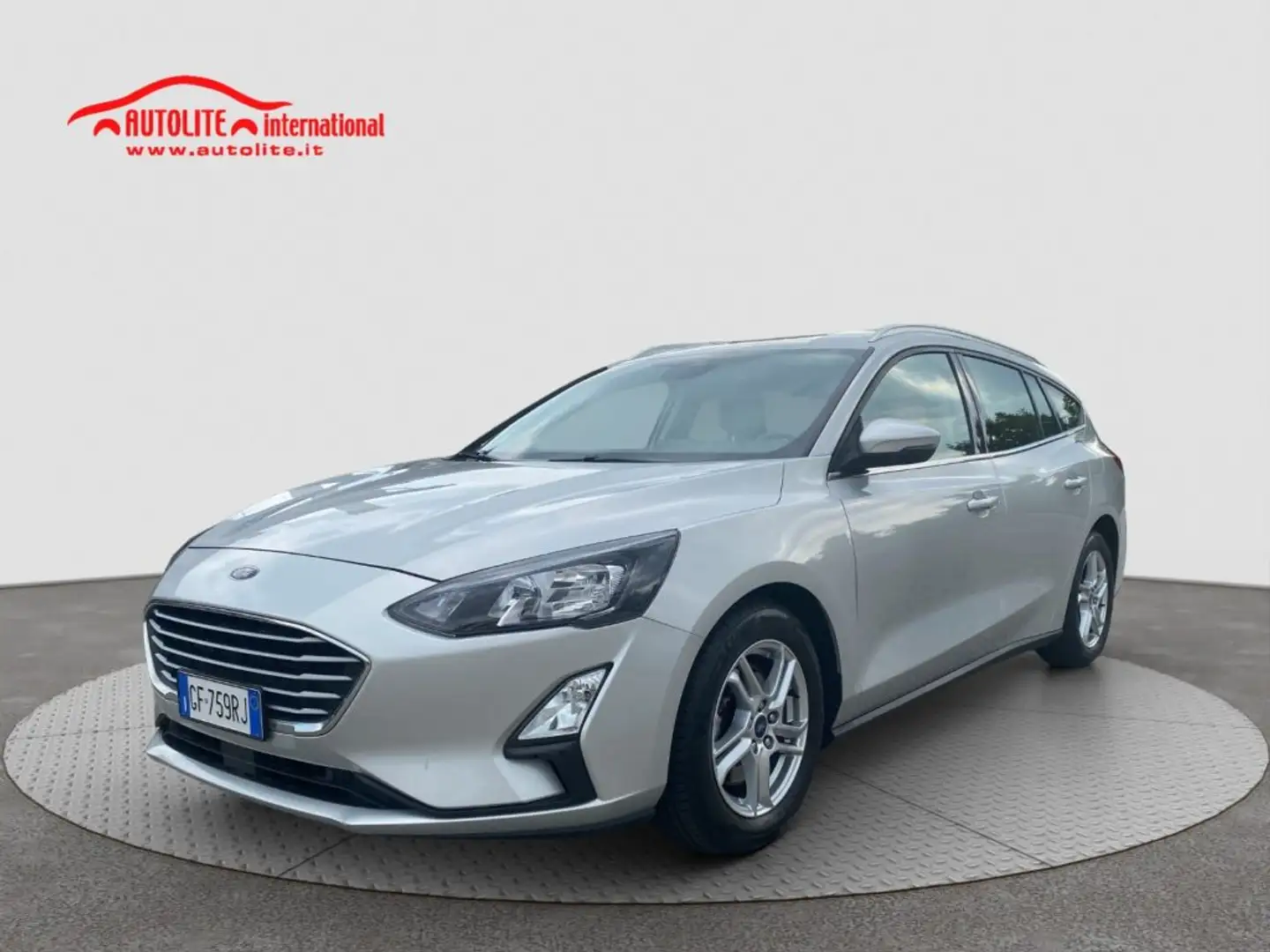 Ford Focus 1.5 EcoBlue 120 CV SW Business Argento - 1
