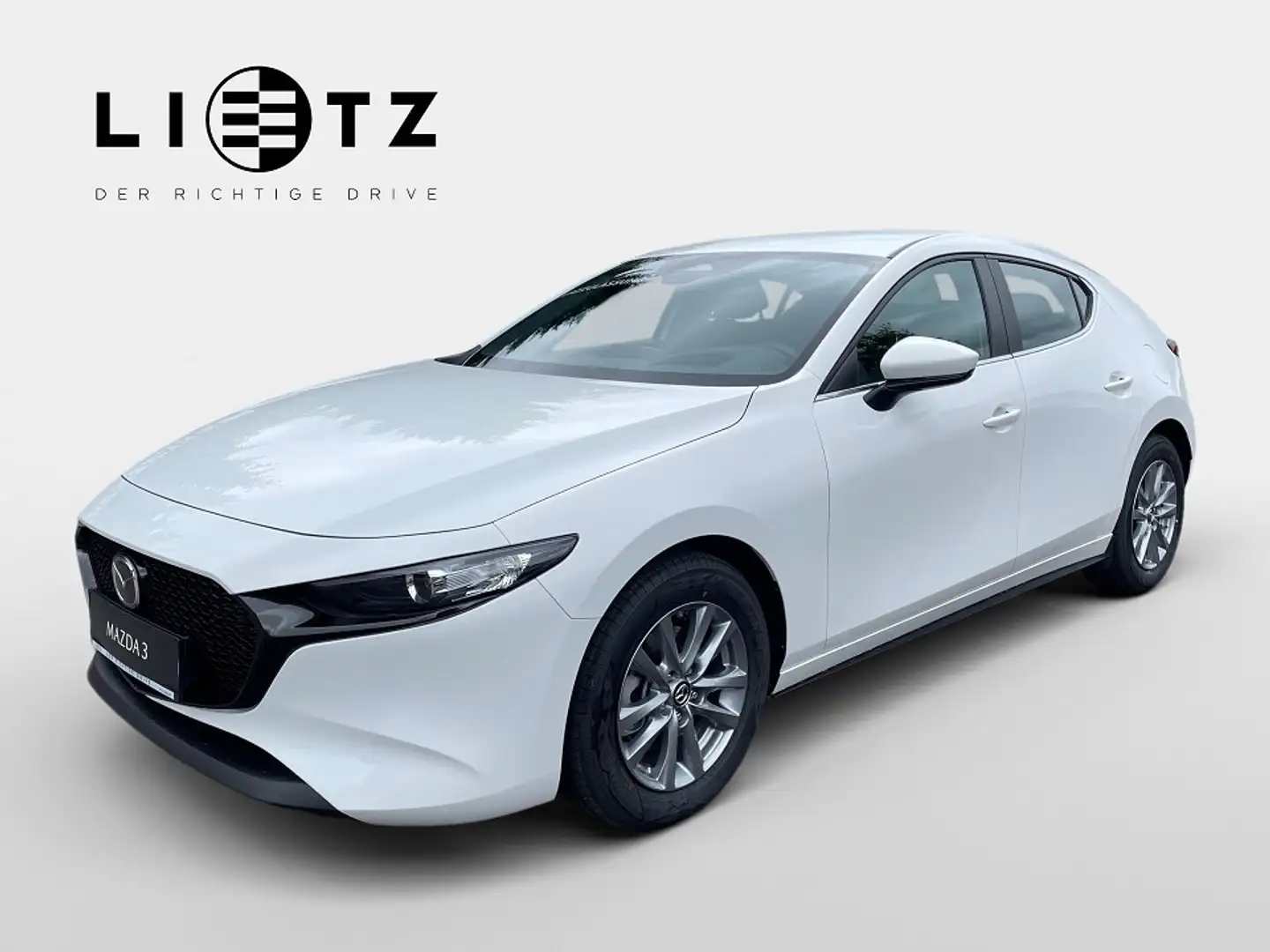 Mazda 3 2026 5HB 2.5L e-SKYACTIV G 140ps 6AT 2WD PR Weiß - 1