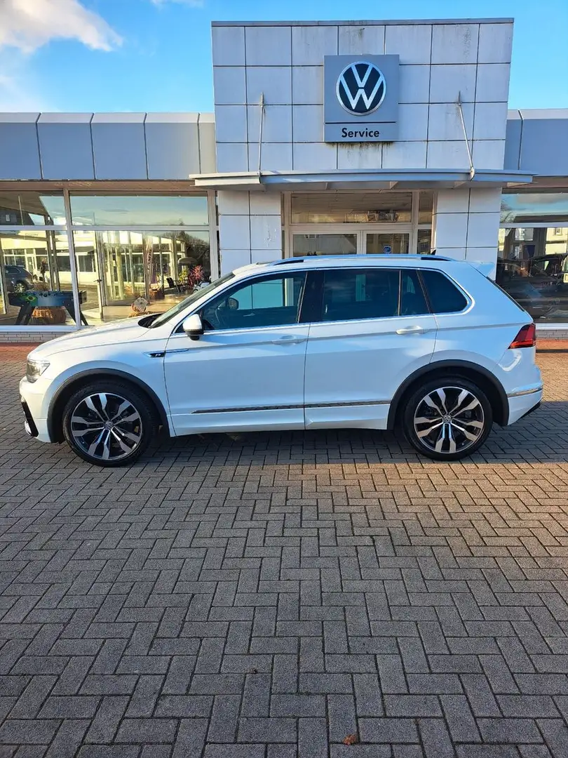 Volkswagen Tiguan 4Motion-DSG-LED-Navi-Standh-Pano-R-Line Weiß - 2