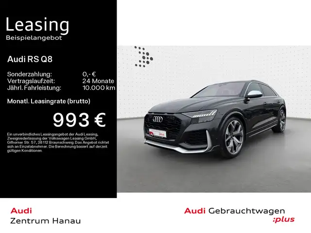Audi RS Q8 *PANO*AHK*HD-MATRIX*B&O*RS-AGA*HUD*23ZOLL