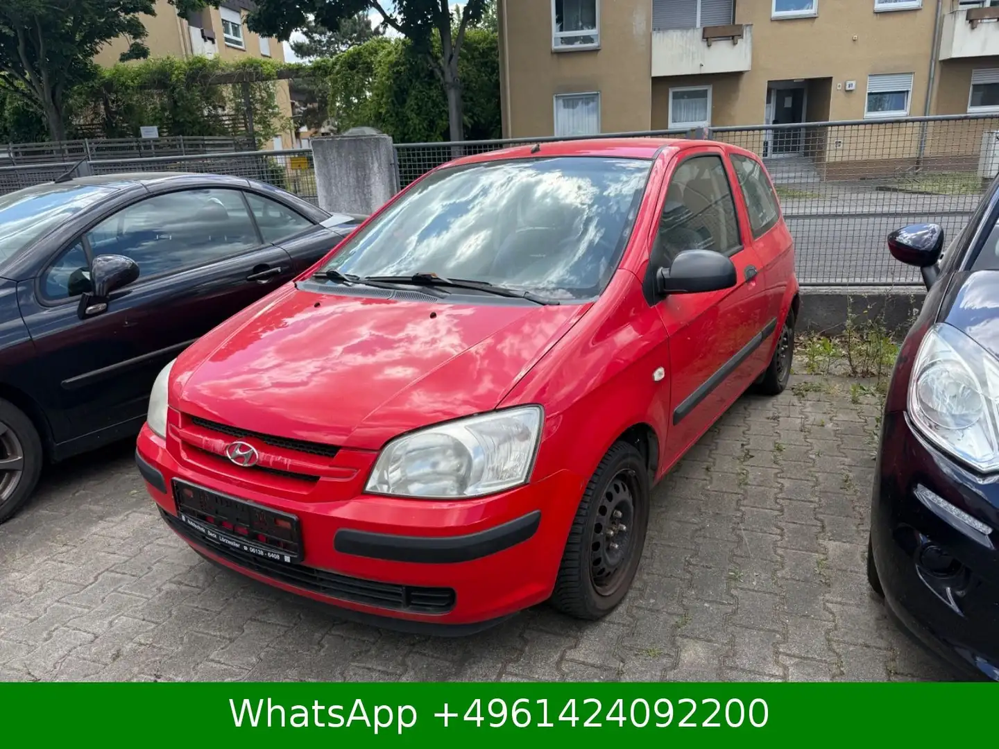 Hyundai Getz 1.1 Basis Rouge - 2