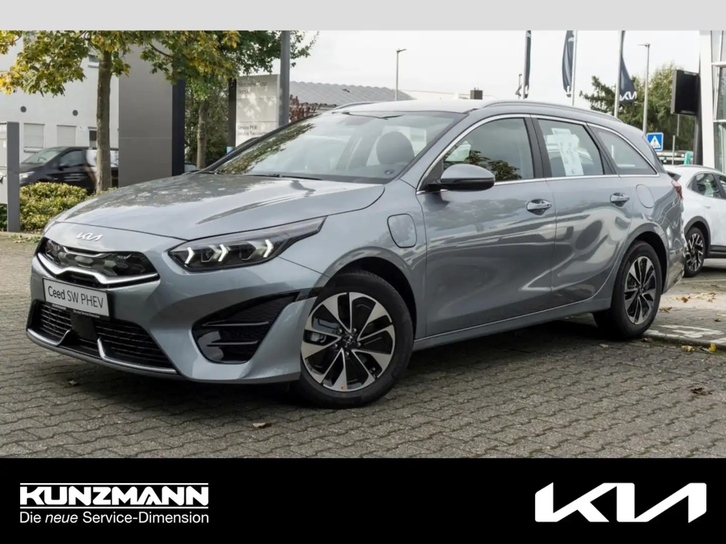Kia Ceed SW / cee'd SW Ceed SW 1.6 PHEV DCT Spirit Navi ACC SHZ-Fond Zilver - 1