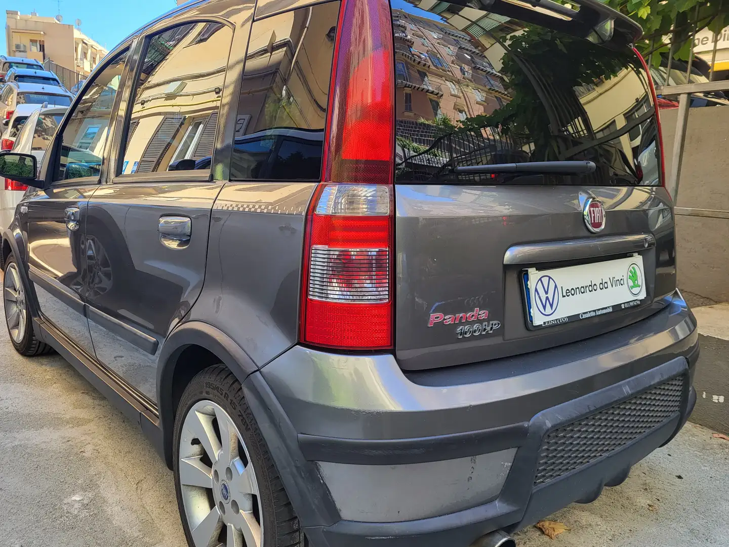 Fiat Panda Panda II 1.4 16v 100HP neopatentati Gris - 1