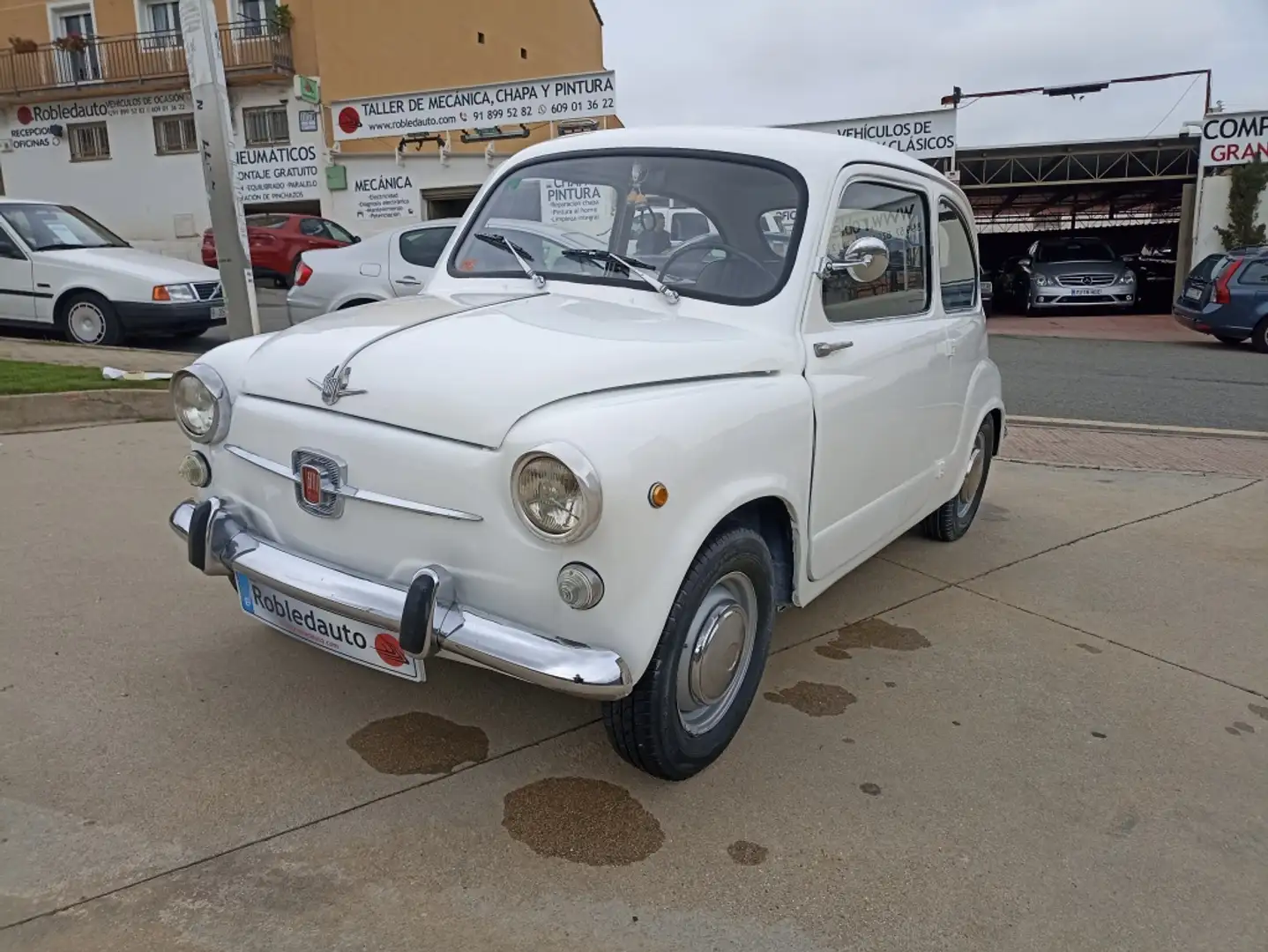 SEAT 600 D Blanco - 2
