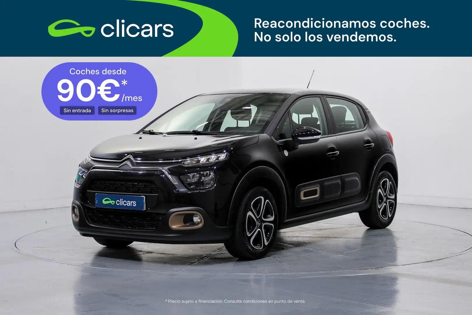 Citroen C3 1.2 PureTech S&S C-Series 83 Negro - 1