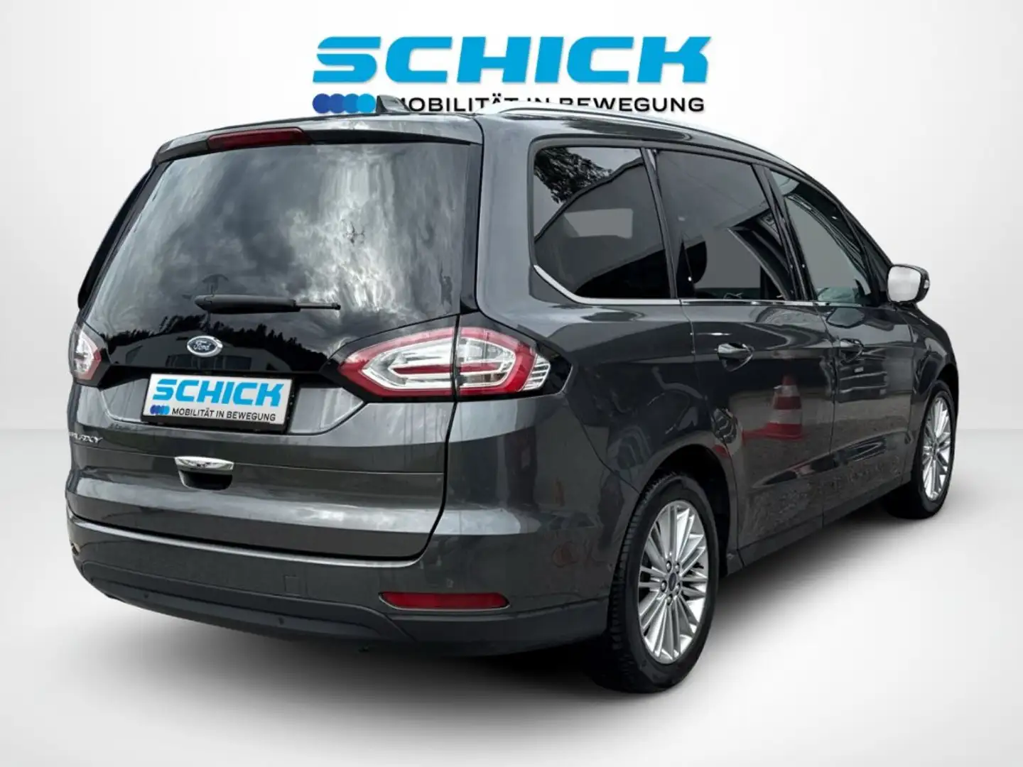Ford Galaxy 2,0 EcoBlue SCR Vignale Aut. Gris - 2