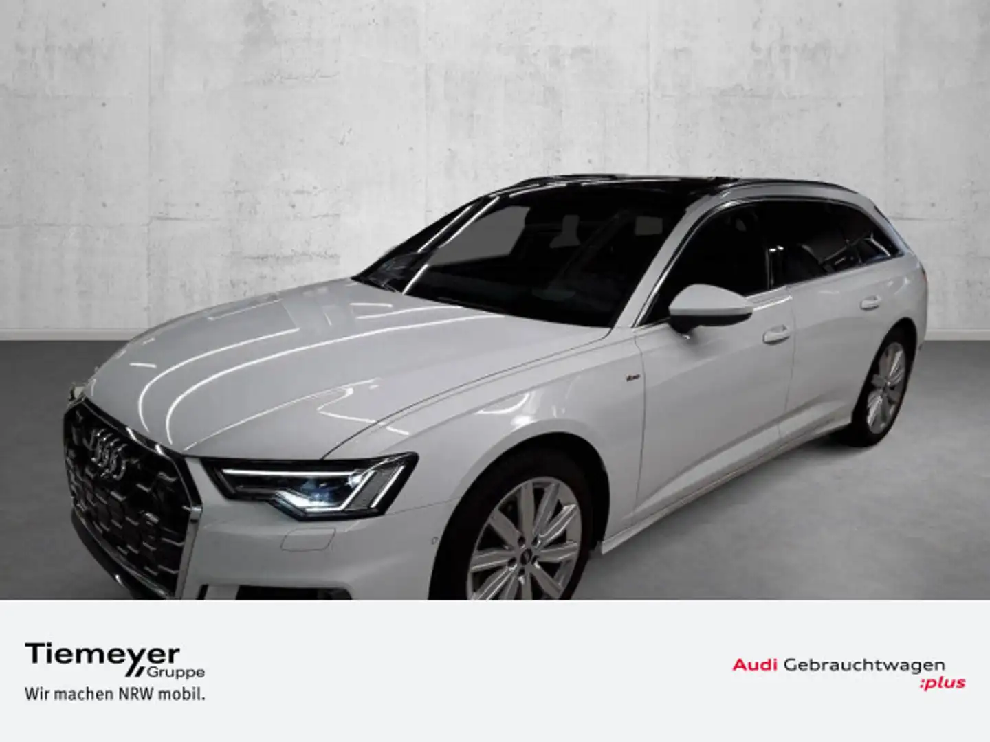 Audi A6 45 TFSI Q 2x S LINE ST.HEIZ B&O PANO Hu Weiß - 1