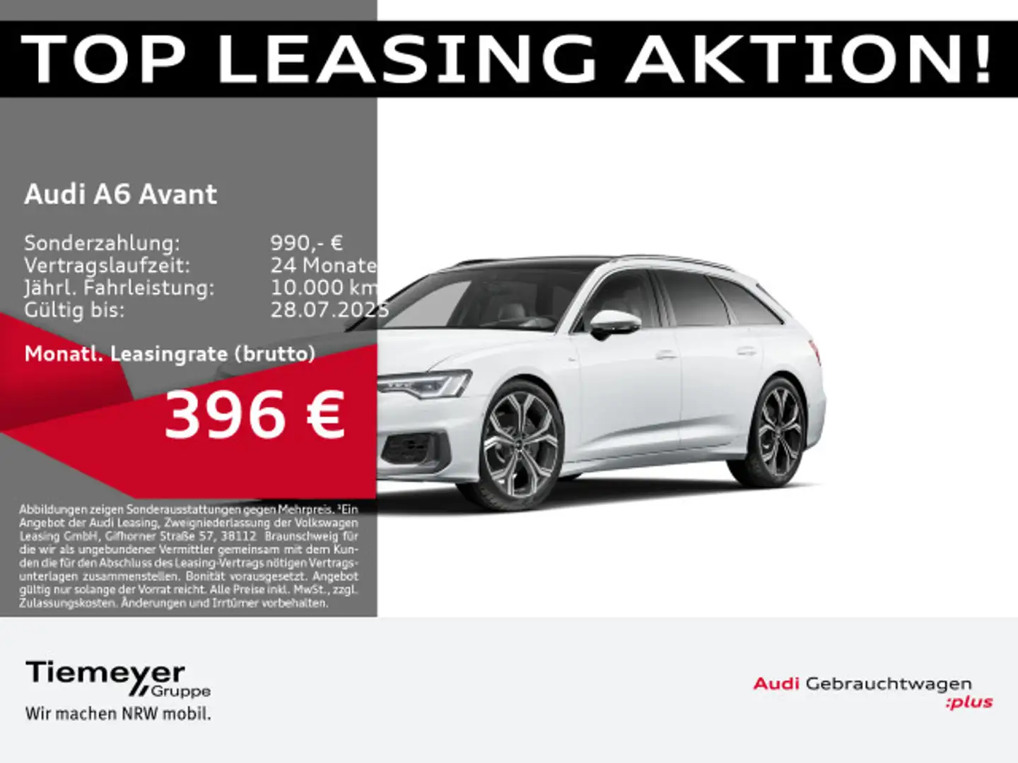 Audi A6 45 TFSI Q 2x S LINE ST.HEIZ B&O PANO Hu Bianco - 1