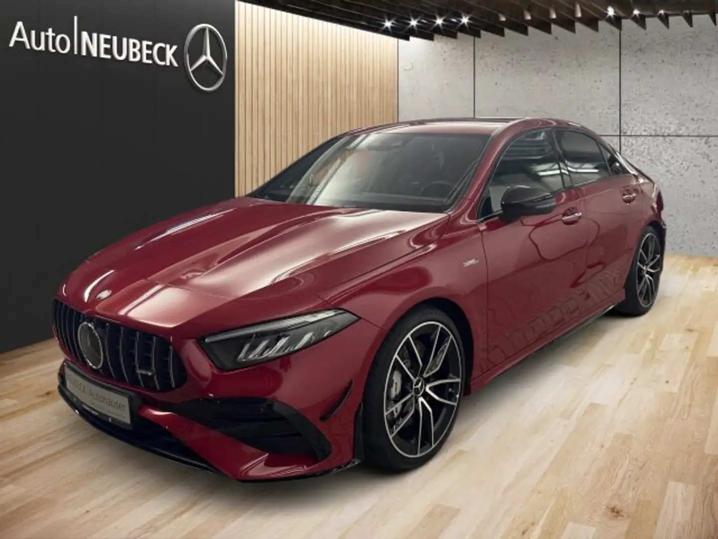 Mercedes-Benz A 35 AMG Mercedes-AMG A 35 4M Limo Aerodynamik/Perf-Sitz Rot - 1