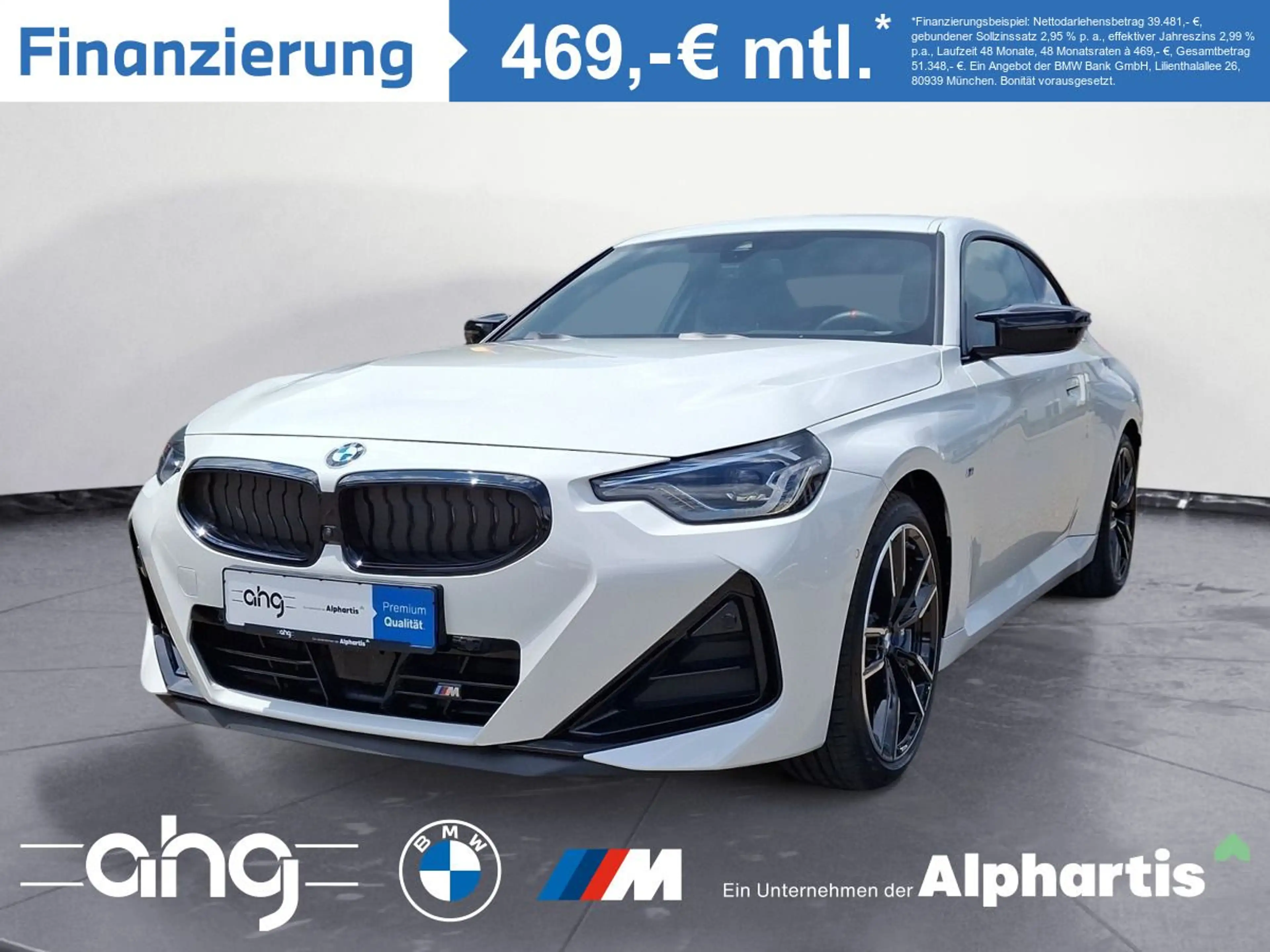 BMW 240 xDrive Coupe M Sport Komfortzugang Adaptiv