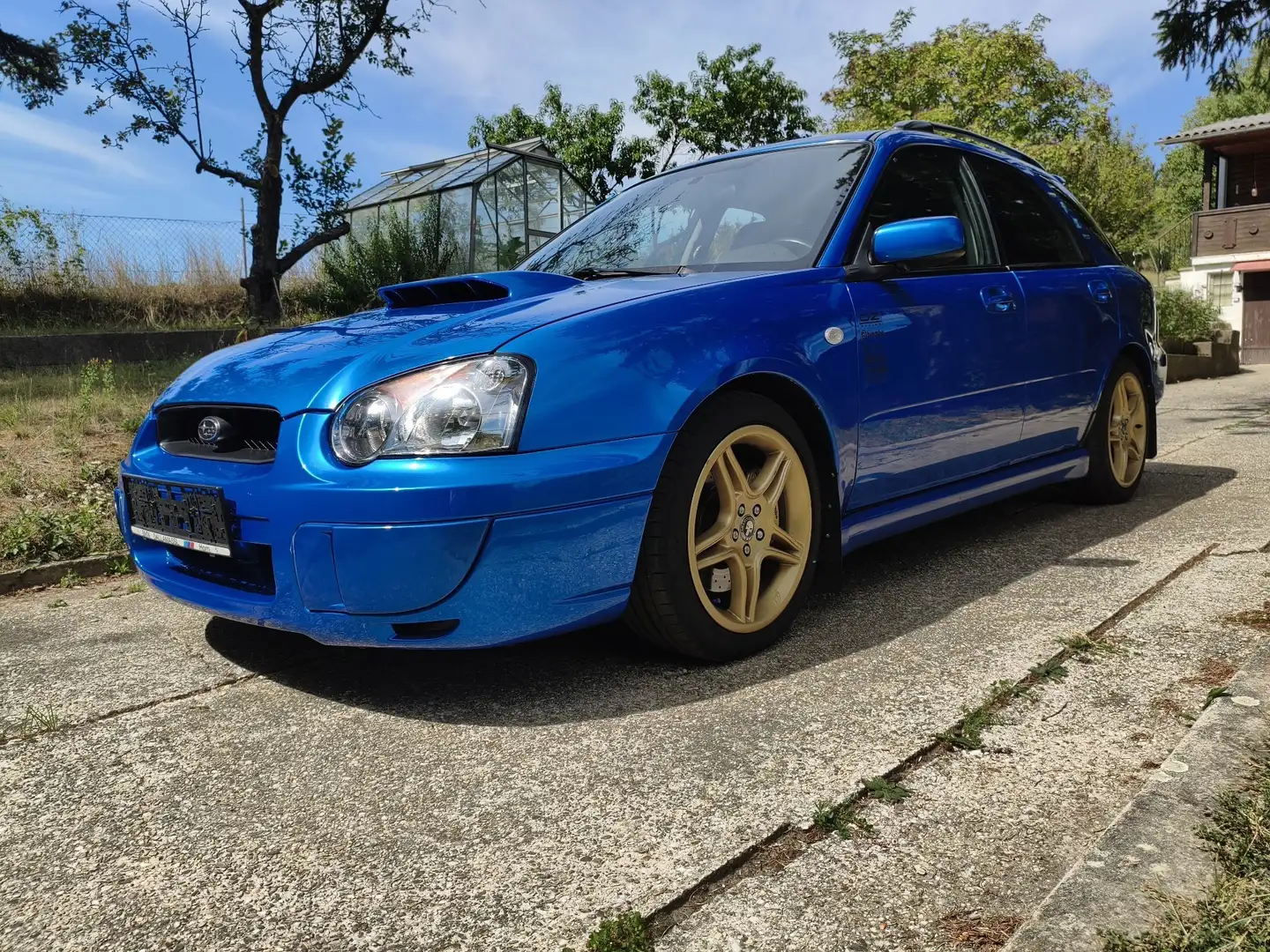 Subaru Impreza Sports Wagon 2,0 Turbo WRX 4WD Blau - 2