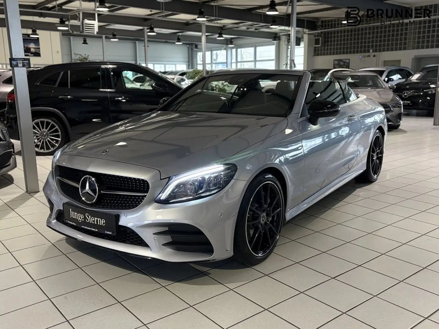 Mercedes-Benz C 300 C 300 Cabriolet AMG,Comand,Sound,Night,Multi LED Silber - 2