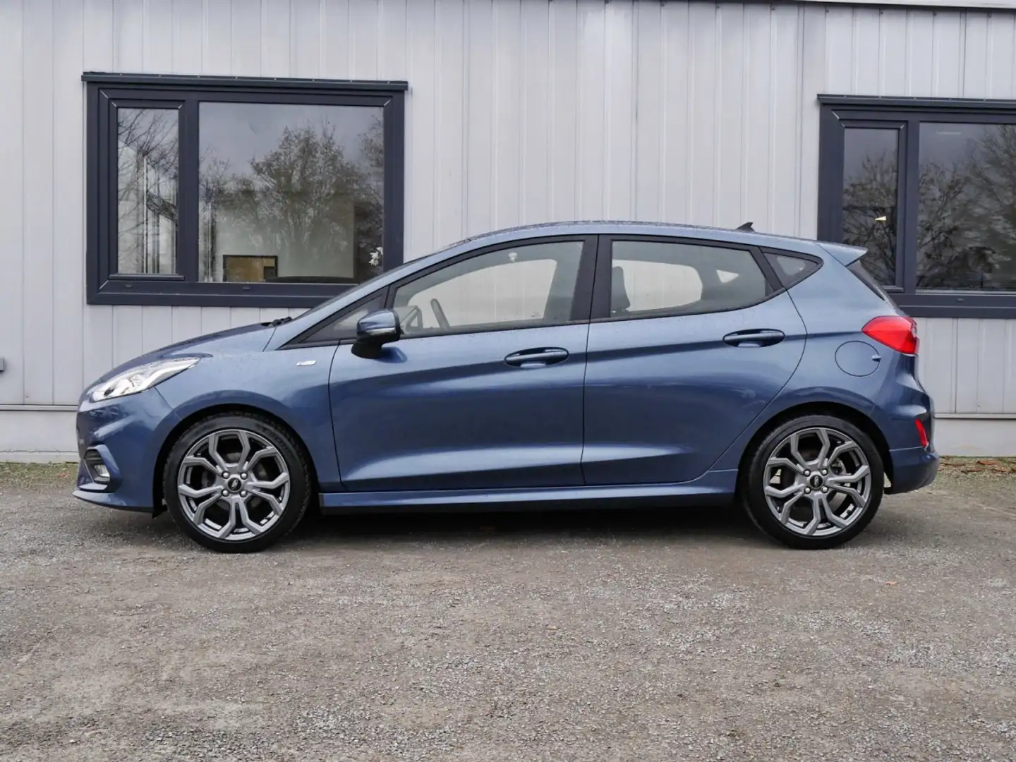 Ford Fiesta ST-Line 1.0 EB Winter-Pkt+Navi+ParkPilot Klima Blau - 2