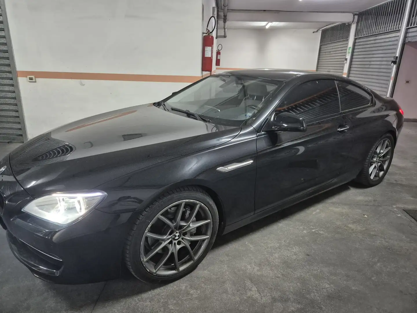 BMW 640 640d Coupe Futura auto Negro - 1