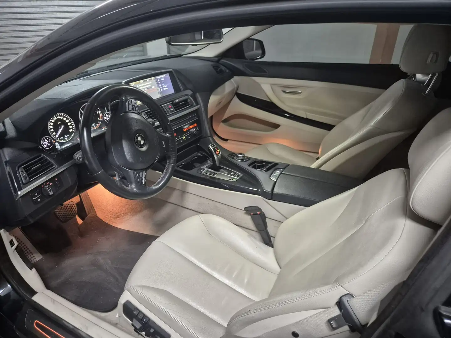 BMW 640 640d Coupe Futura auto Nero - 2