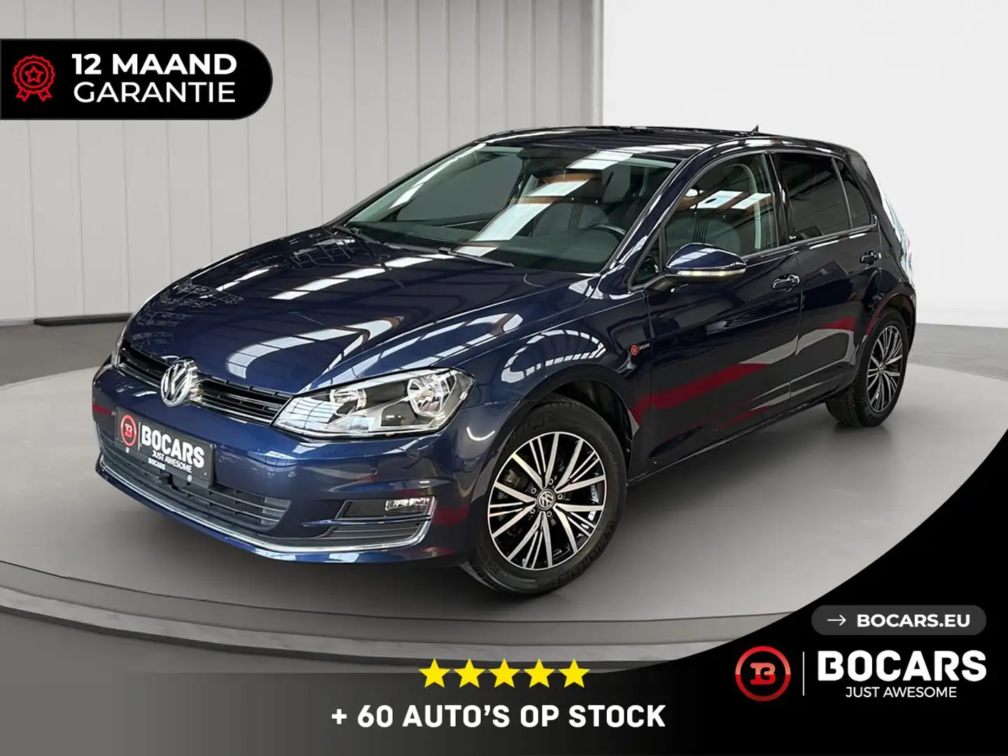 Volkswagen Golf 1.2TSI 110pk Allstar DSG | Privacyglass | NAVI Bleu - 1