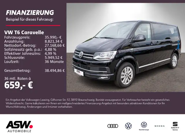 Volkswagen T6 Caravelle Highline 2.0TSI DSG LEDER Stdhz AHK