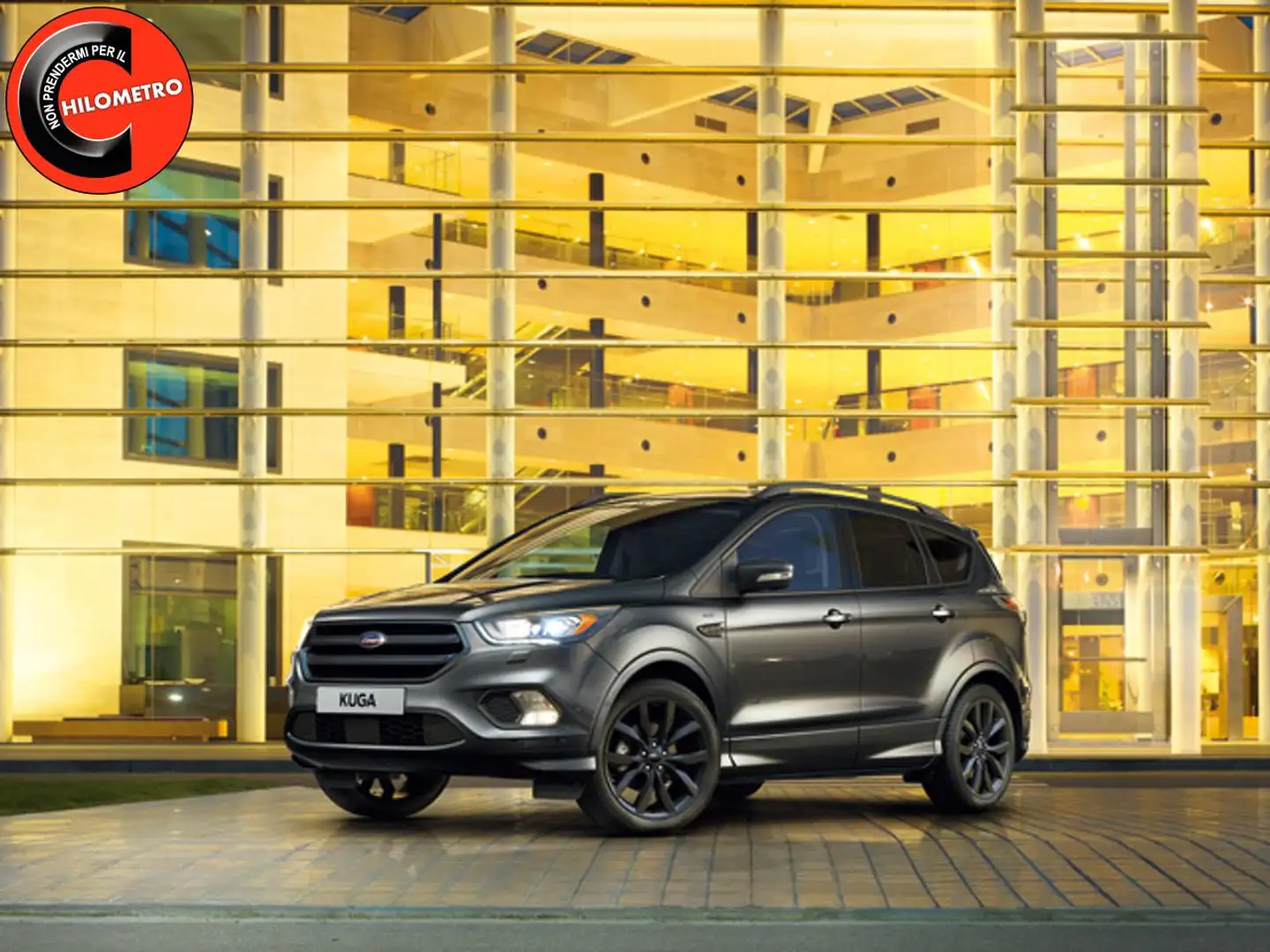 Ford Kuga 2.0 TDCI 180 CV S&S 4WD Powershift Vignale Nero - 1