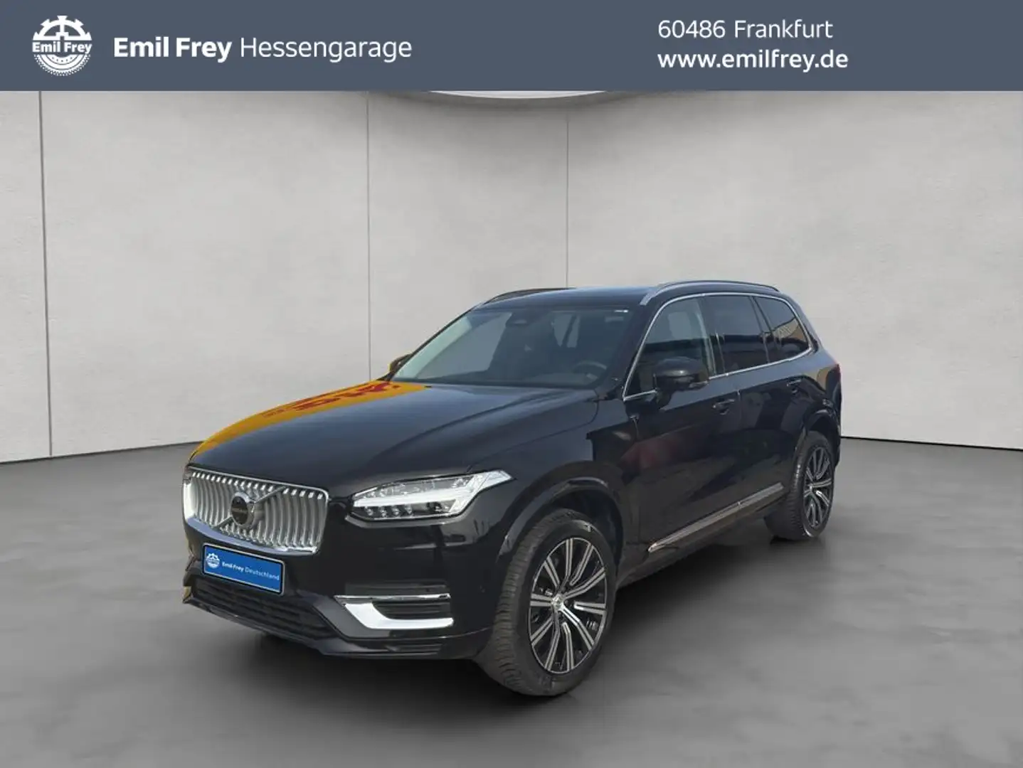 Volvo XC90 XC90 B5 AWD Plus-Bright 7S Glasd Standh 360° AHK Schwarz - 1